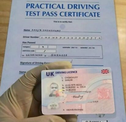 Buy Fake ID Driving Licence UK