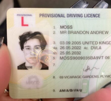 Buy Fake UK Driving Licence