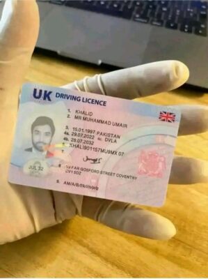 Buy Fake UK Driving Licence Online