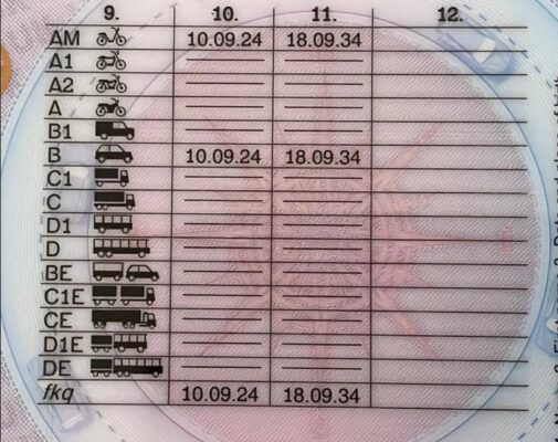 NI Driving Licence